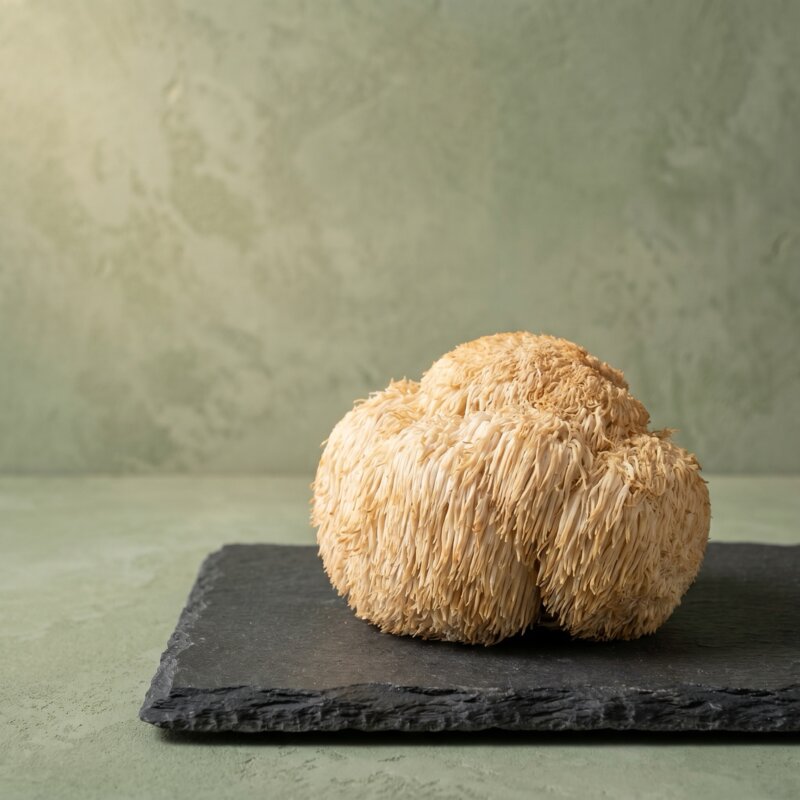 Lion’s Mane (Whole Dried) nootropic capsule bottle
